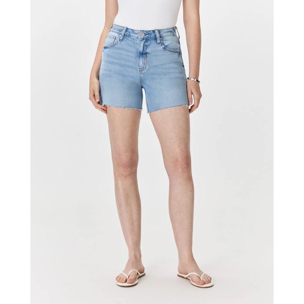 Quince Bella Stretch Vintage High Rise Denim Shorts Blue Size 31